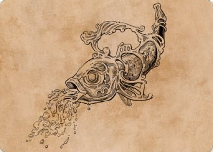 Decanter of Endless Water Art Card (ASCLB-079) - Art Series: Commander Legends: Battle for Baldur's Gate
