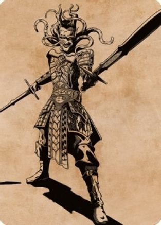 Zevlor, Elturel Exile Art Card (78/81) (ASCLB-078) - Art Series: Commander Legends: Battle for Baldur's Gate