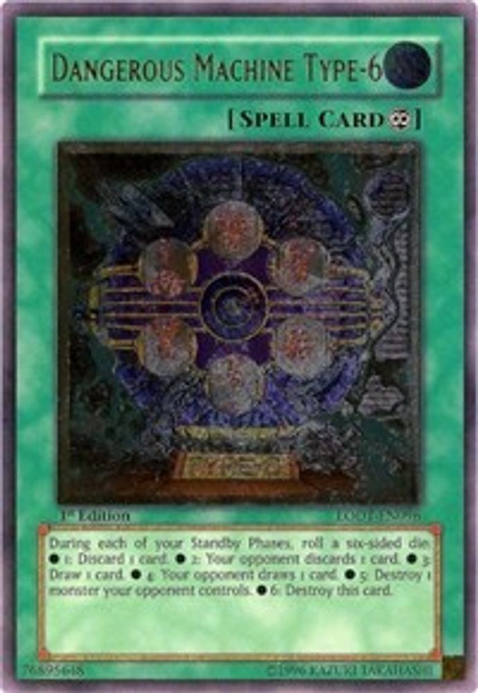 Dangerous Machine Type-6 (UTR) (LODT-EN096) - Ultimate Rare