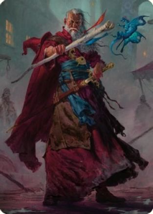 Elminster Art Card (64/81) (ASCLB-064) - Art Series: Commander Legends: Battle for Baldur's Gate