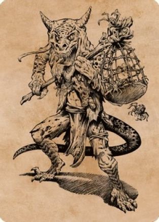 Taunting Kobold Art Card (ASCLB-057) - Art Series: Commander Legends: Battle for Baldur's Gate