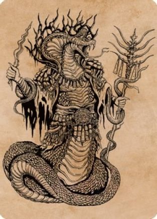 Sivriss, Nightmare Speaker Art Card (51/81) (ASCLB-051) - Art Series: Commander Legends: Battle for Baldur's Gate