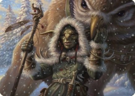 Owlbear Shepherd Art Card (ASCLB-035) - Art Series: Commander Legends: Battle for Baldur's Gate