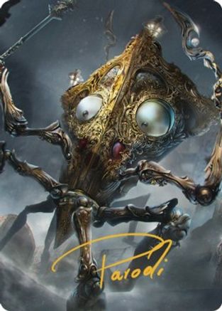 Tridrone Art Card (Gold-Stamped Signature) (ASCLB-026) - Art Series: Commander Legends: Battle for Baldur's Gate