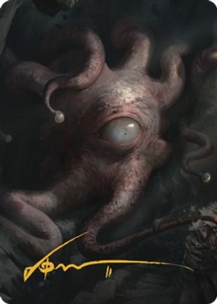 Mindwitness Art Card (Gold-Stamped Signature) (ASCLB-022) - Art Series: Commander Legends: Battle for Baldur's Gate
