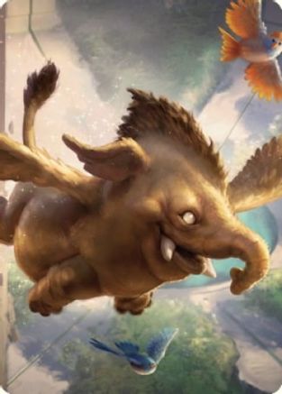 Hollyphant Art Card (ASCLB-018) - Art Series: Commander Legends: Battle for Baldur's Gate