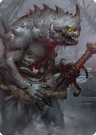 Gray Slaad Art Card (ASCLB-015) - Art Series: Commander Legends: Battle for Baldur's Gate