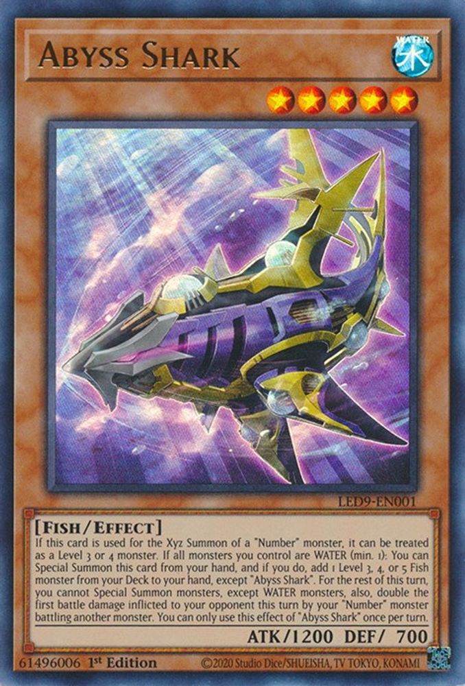 Abyss Shark (LED9-EN001) - Ultra Rare