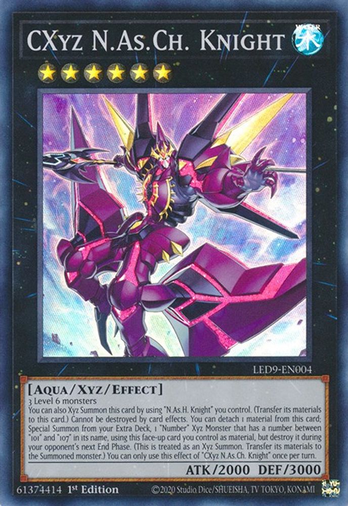 CXyz N.As.Ch. Knight (LED9-EN004) - Super Rare