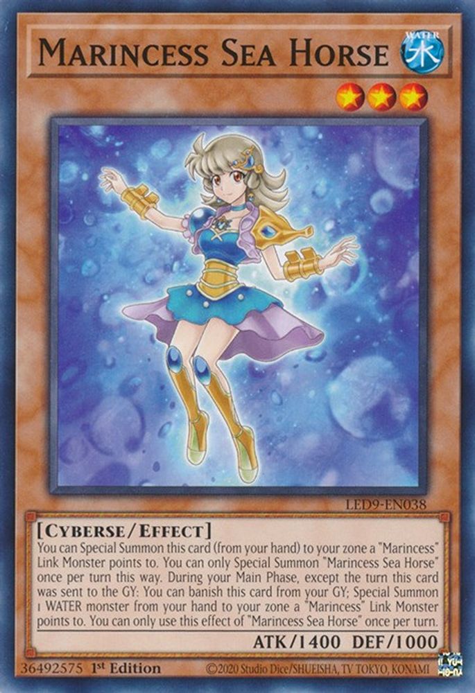 Marincess Sea Horse (LED9-EN038) - Common
