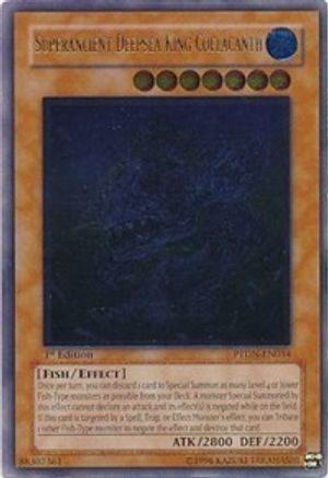 Superancient Deepsea King Coelacanth (UTR) (PTDN-EN034) - Phantom Darkness Unlimited