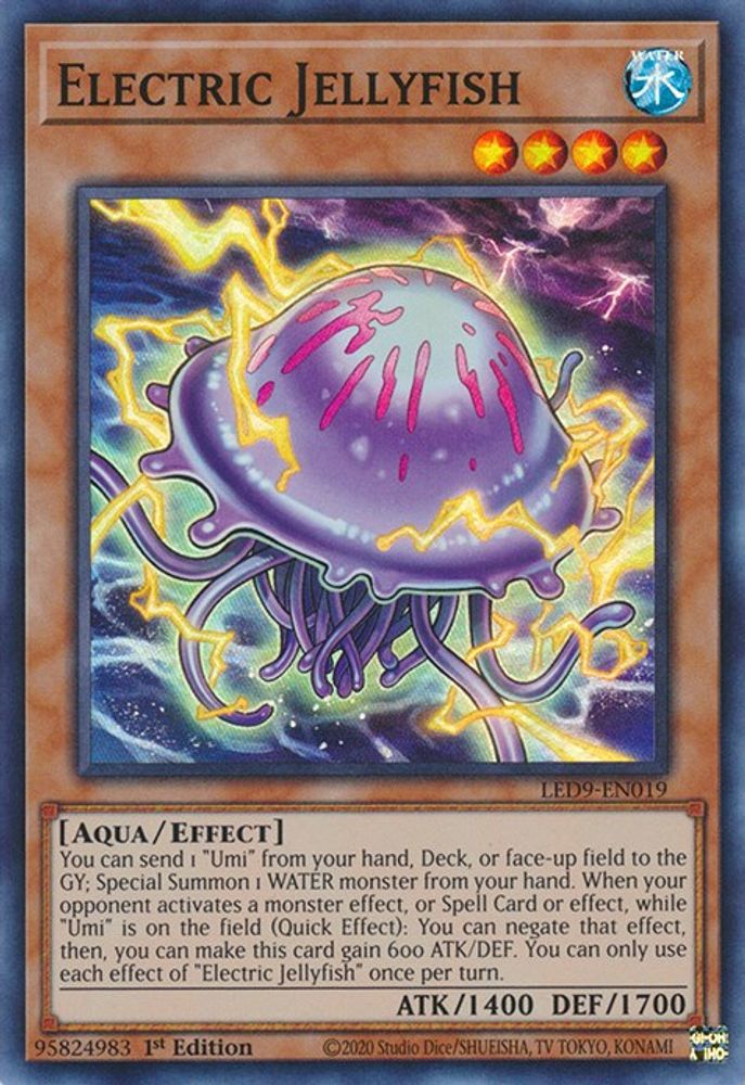 Electric Jellyfish (LED9-EN019) - Super Rare