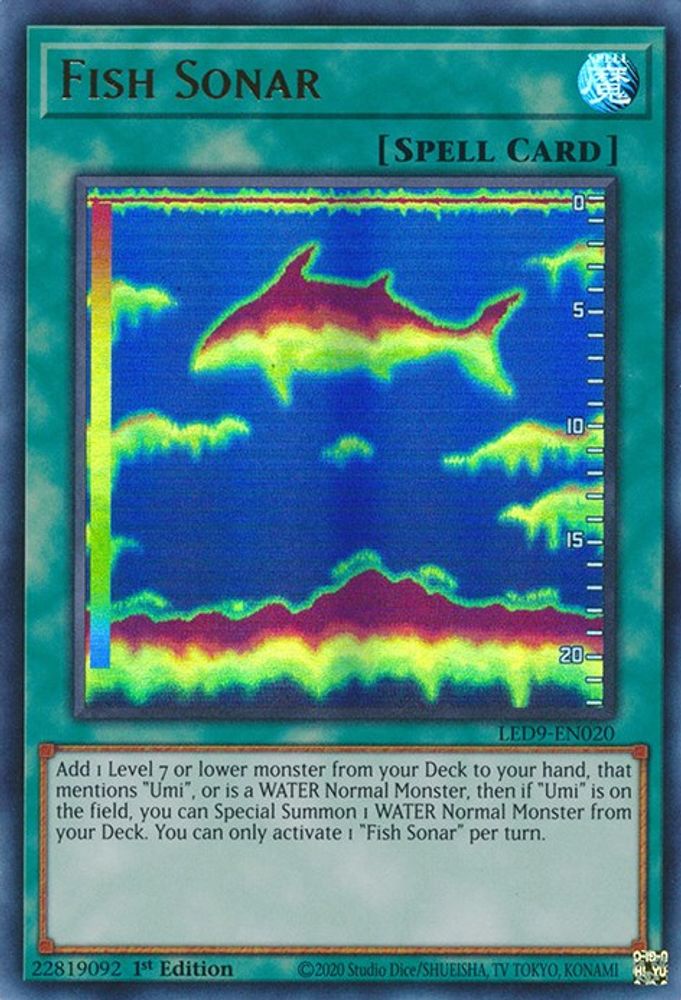 Fish Sonar (LED9-EN020) - Ultra Rare