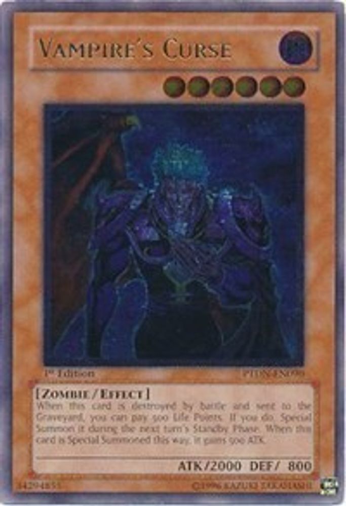 Vampire's Curse (UTR) (PTDN-EN090) - Ultimate Rare