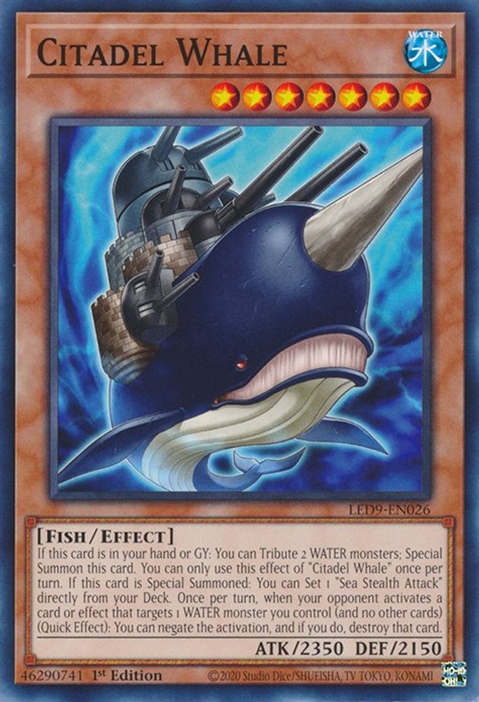 Citadel Whale (LED9-EN026) - Common