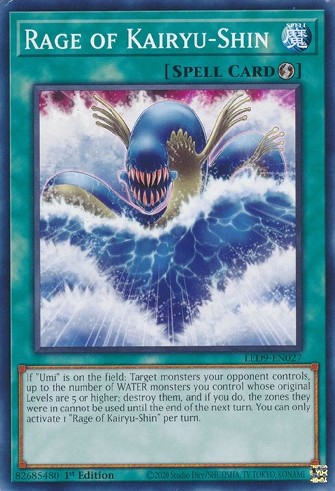 Rage de Kairyu-Shin [LED9-EN027] Commun 