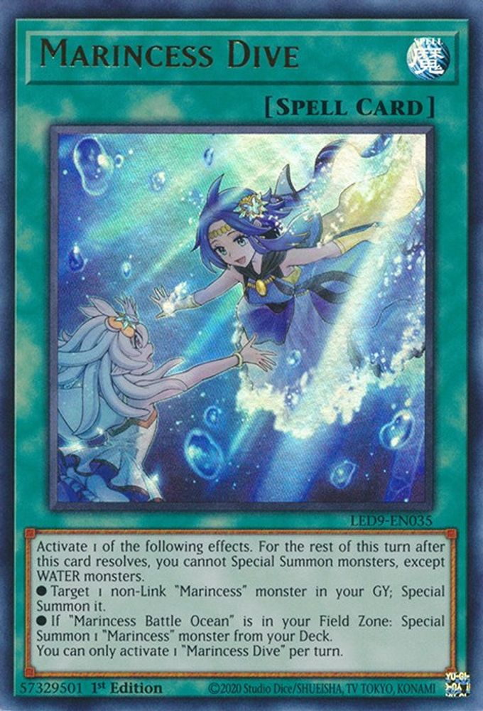 Marincess Dive (LED9-EN035) - Ultra Rare