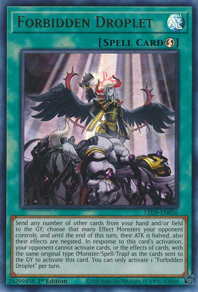 Forbidden Droplet (LED9-EN056) - Ultra Rare