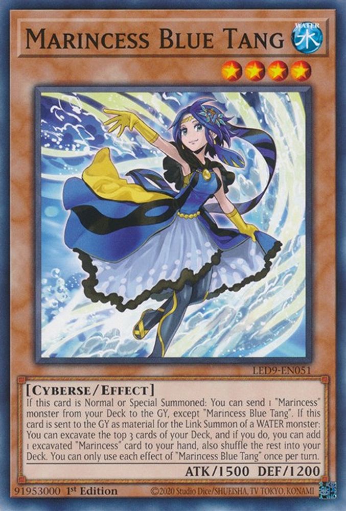 Marincess Blue Tang (LED9-EN051) - Common