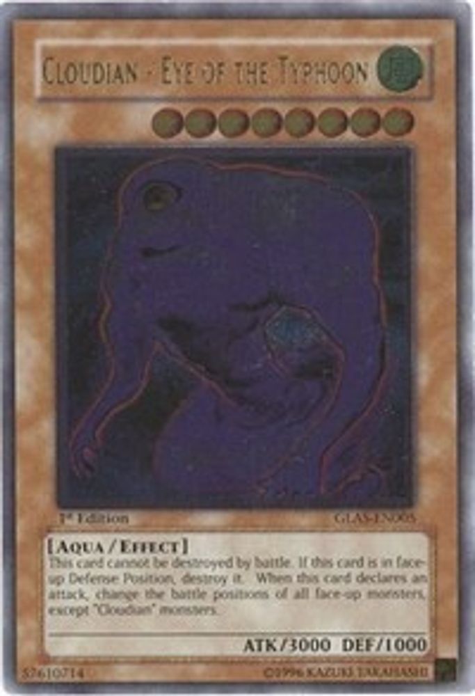 Cloudian - Eye of the Typhoon (UTR) (GLAS-EN005) - Ultimate Rare