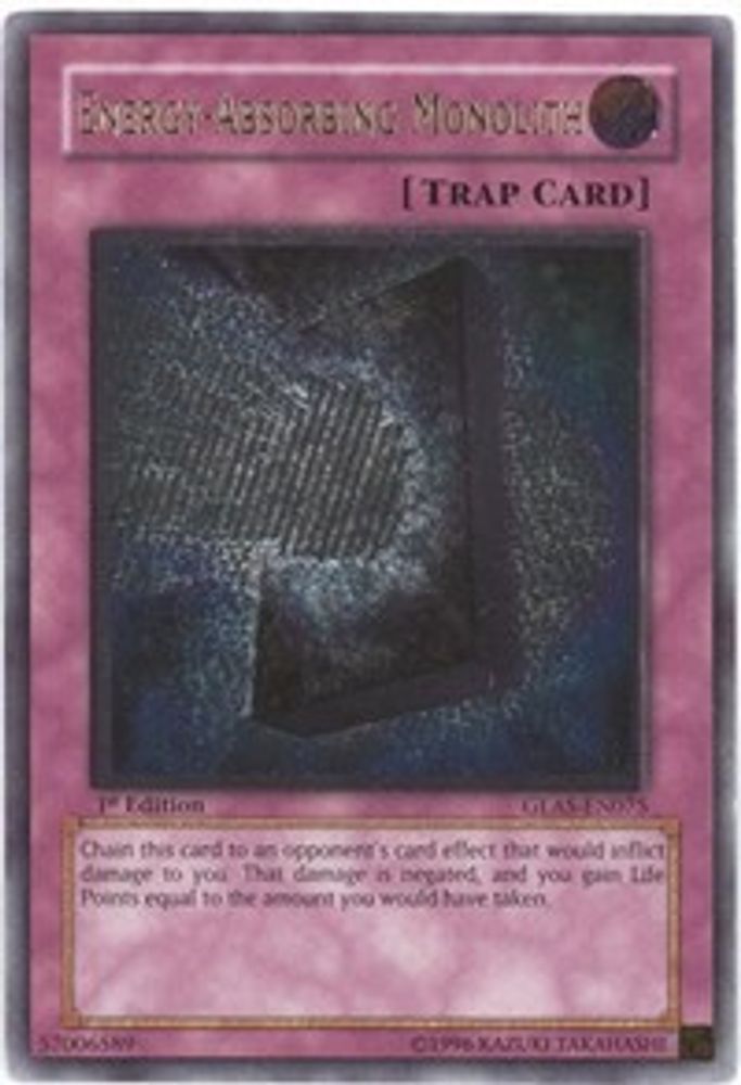 Energy-Absorbing Monolith (UTR) (GLAS-EN075) - Ultimate Rare