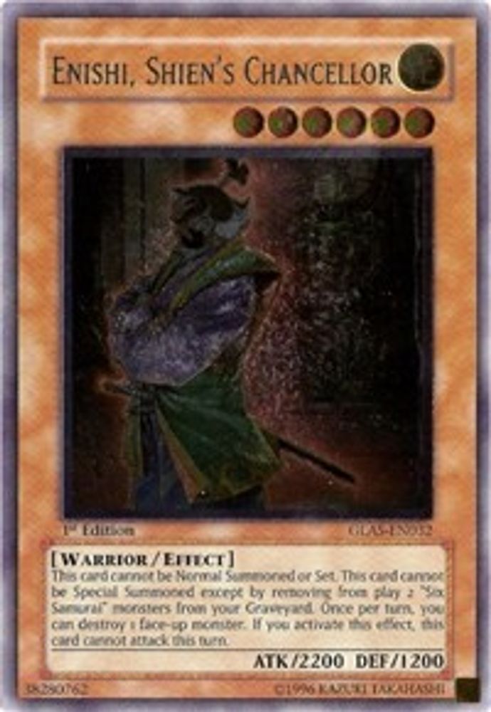 Enishi, Shien's Chancellor (UTR) (GLAS-EN032) - Ultimate Rare