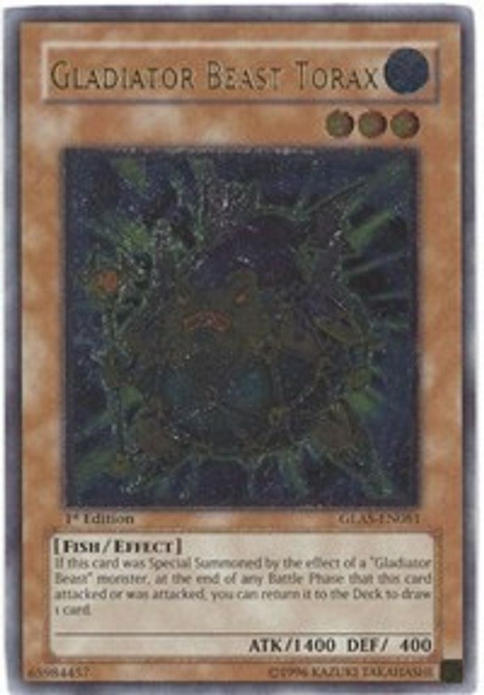 Torax de la bête gladiateur [GLAS-EN081] Ultimate Rare 