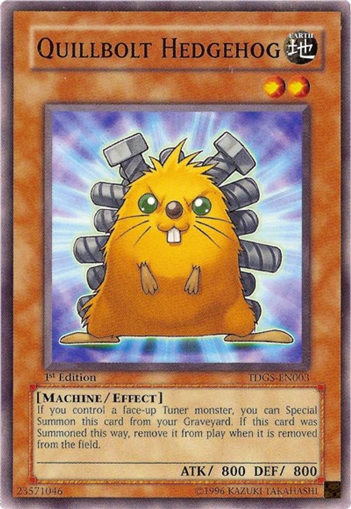 Quillbolt Hedgehog (TDGS-EN003) - Common