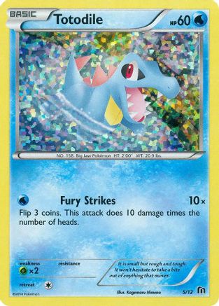 Totodile (5/12) [Promos McDonald's : Collection 2016] 