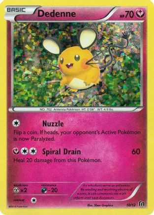 Dedenne (10/12) [Promos McDonald's : Collection 2016] 