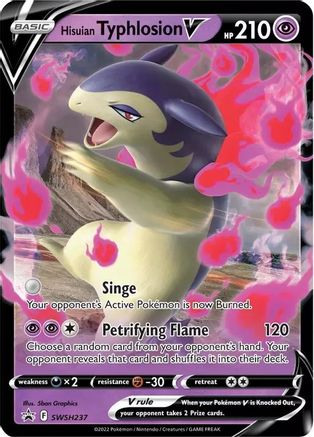 Hisuian Typhlosion V SWSH237  - Holofoil - Promo