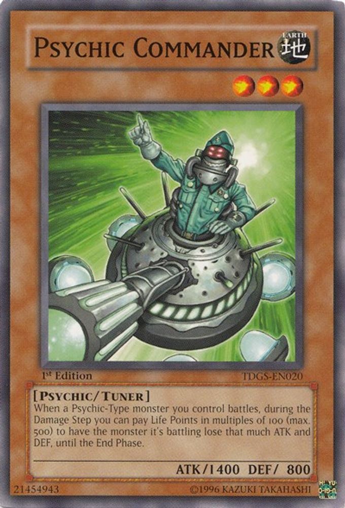 Psychic Commander (TDGS-EN020) - Common