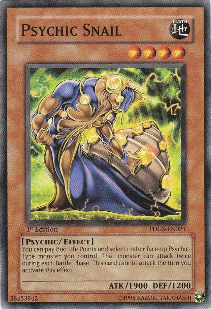 Psychic Snail (TDGS-EN021) - Common