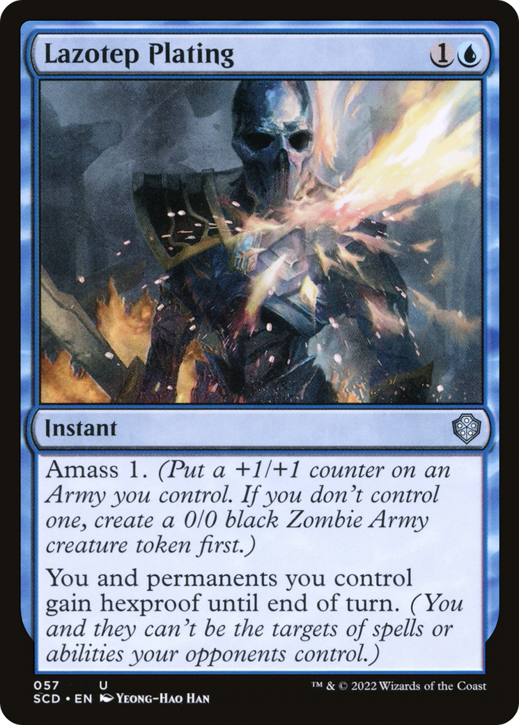 Placage Lazotep [Decks Starter Commander] 
