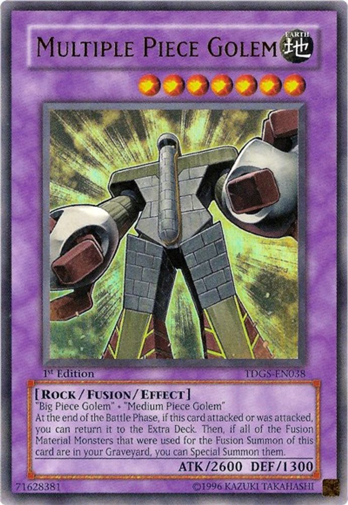 Multiple Piece Golem (TDGS-EN038) - Ultra Rare