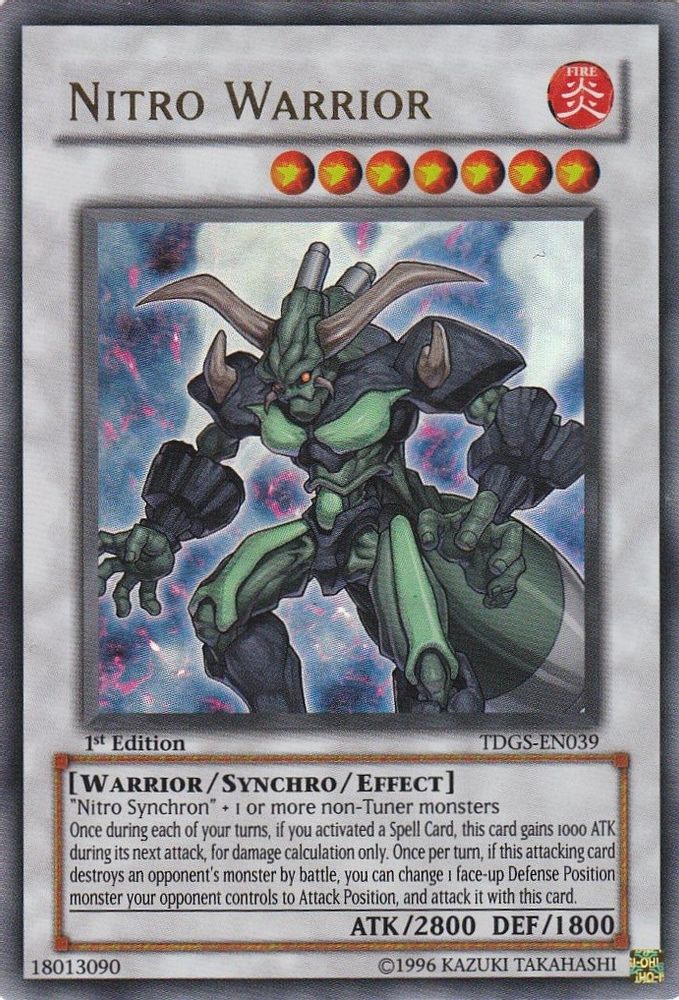 Nitro Warrior (TDGS-EN039) - Ultra Rare