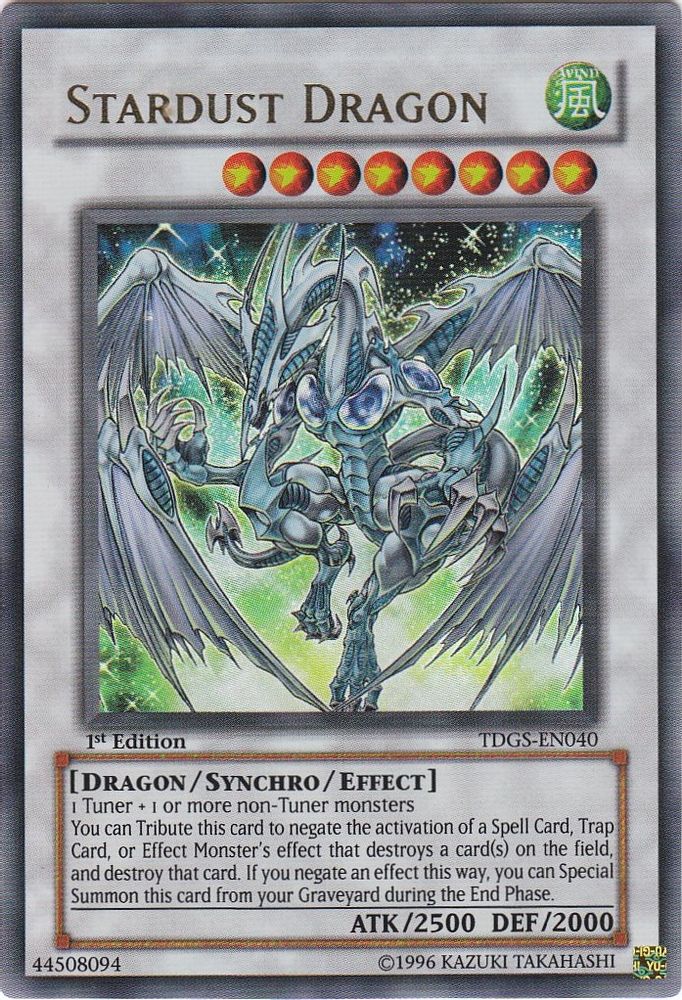 Stardust Dragon (TDGS-EN040) - Ultra Rare