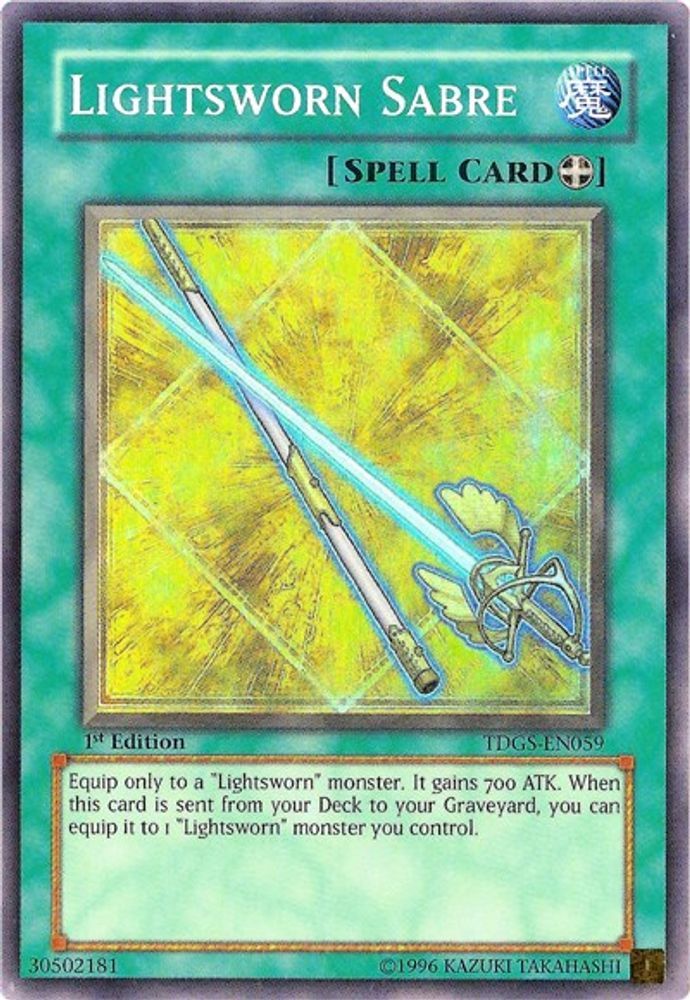 Lightsworn Sabre (TDGS-EN059) - Super Rare