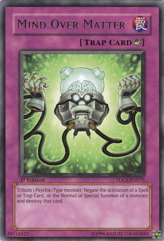 Mind Over Matter (TDGS-EN073) - Rare