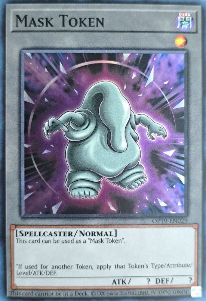 Jeton de masque [OP19-EN028] Super Rare 
