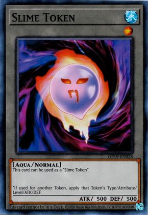 Jeton Slime [OP19-EN029] Super Rare 