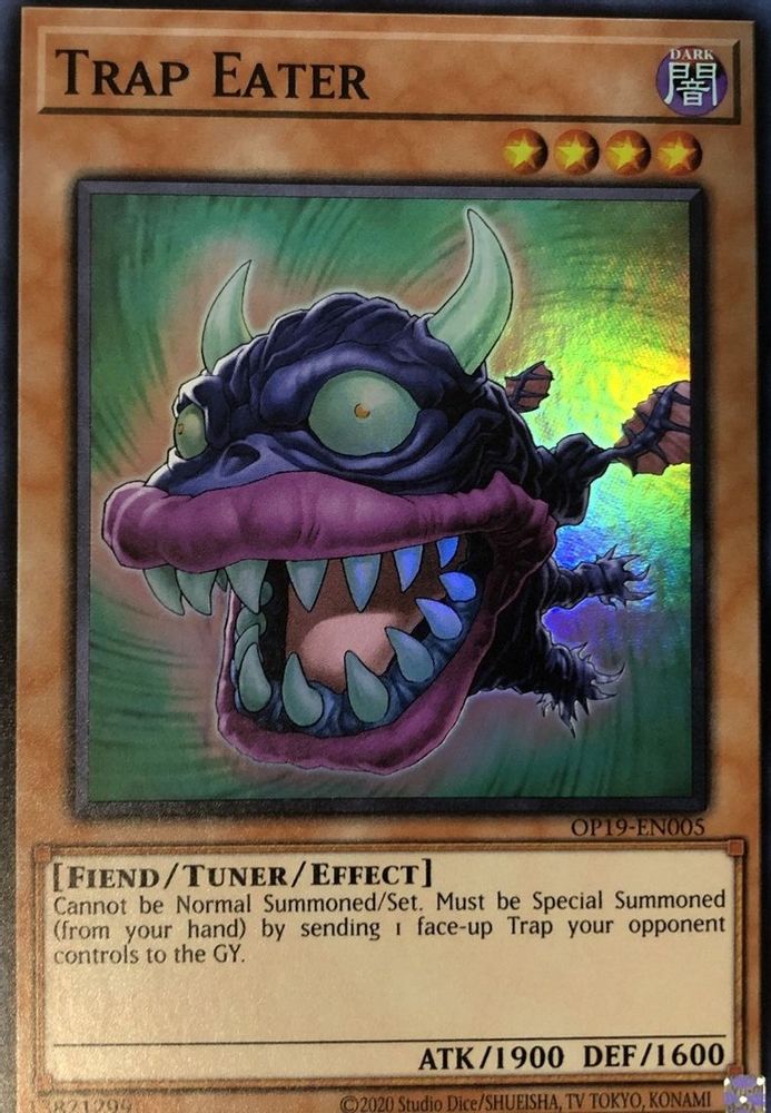 Mangeur de piège [OP19-EN005] Super Rare 