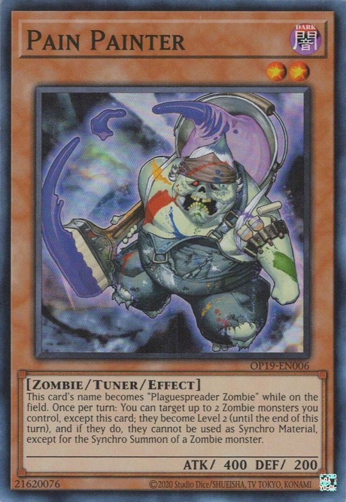 Pain Painter (OP19-EN006) - Super Rare