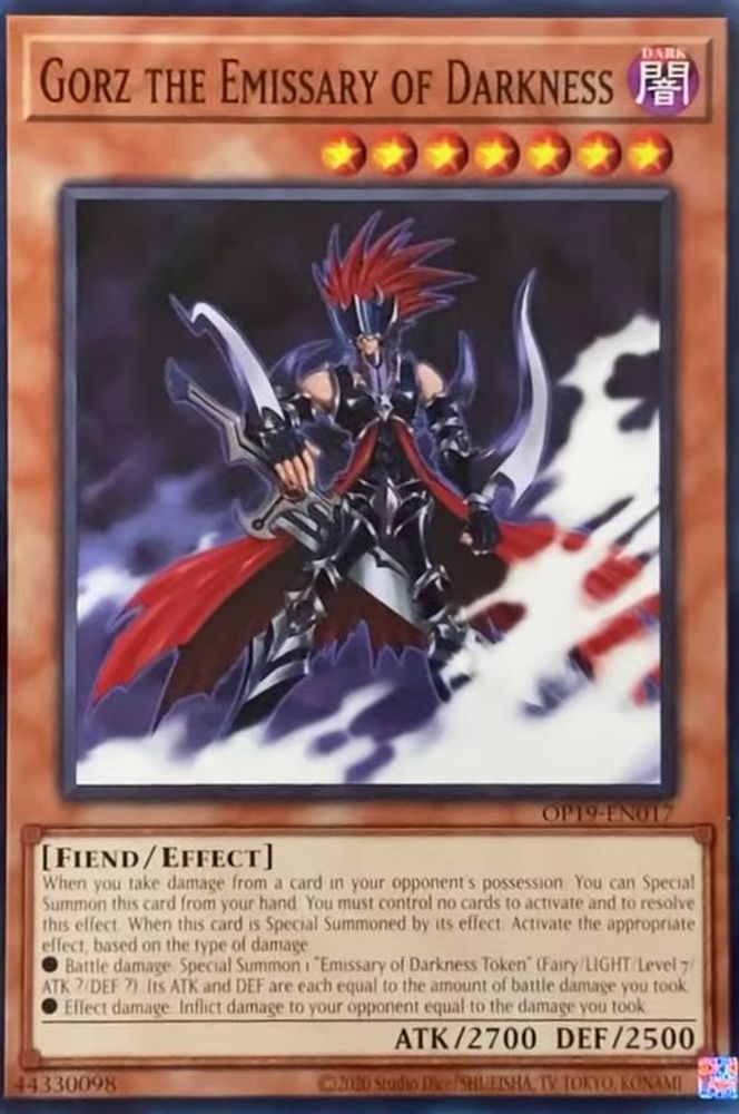 Gorz the Emissary of Darkness (OP19-EN017) - Common