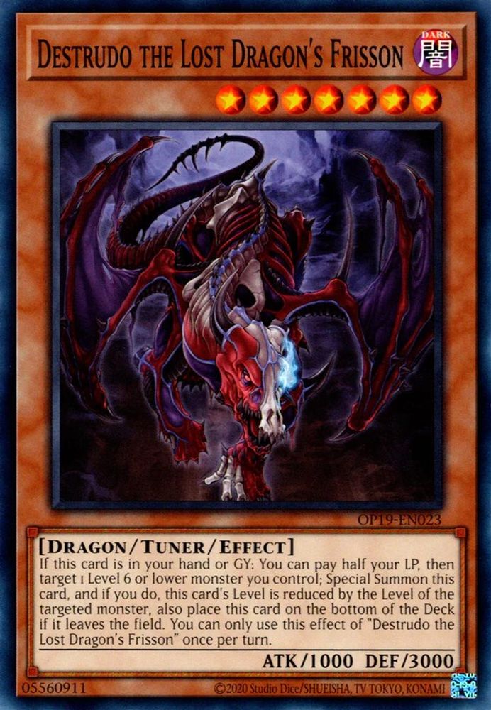 Frisson de Detrudo le dragon perdu [OP19-EN023] Commun 