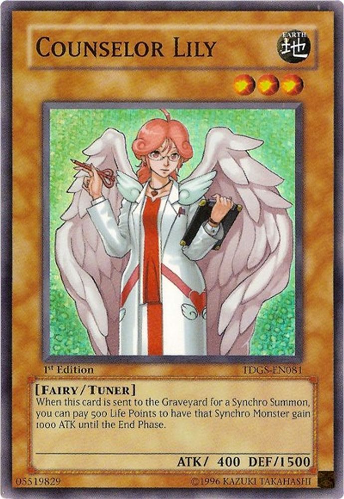 Counselor Lily (TDGS-EN081) - Super Rare