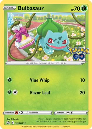 Bulbasaur SWSH231  - Holofoil - Promo