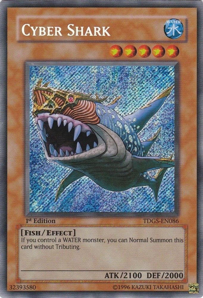 Cyber Shark (TDGS-EN086) - Secret Rare