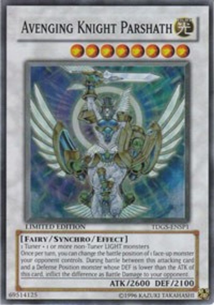 Avenging Knight Parshath (TDGS-ENSP1) (TDGS-ENSP1) - Super Rare