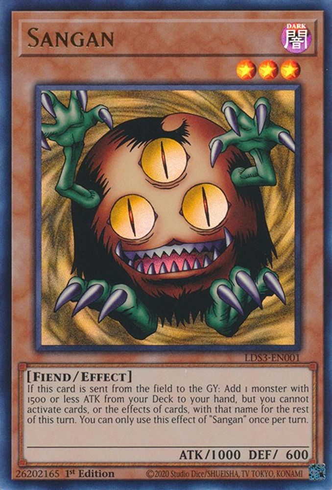 Sangan (LDS3-EN001) - Ultra Rare